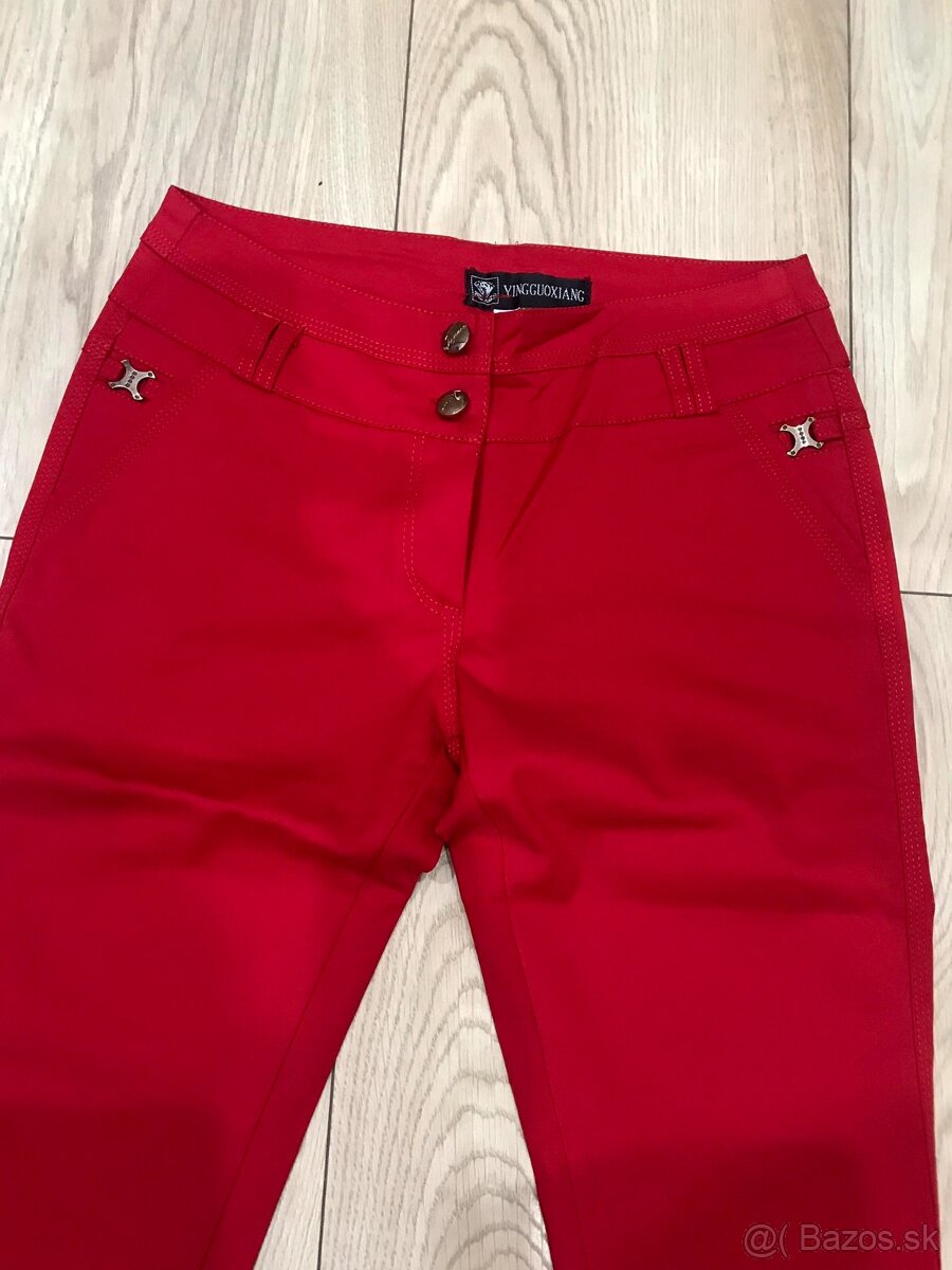 Dámske elegantné nohavice, veľkosť S - 2