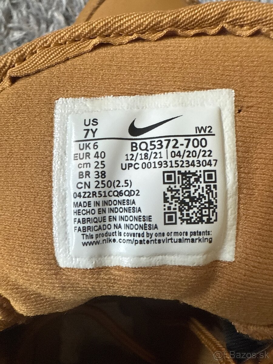 NIKE topánky kotnikove , veľkosť 40 - 2