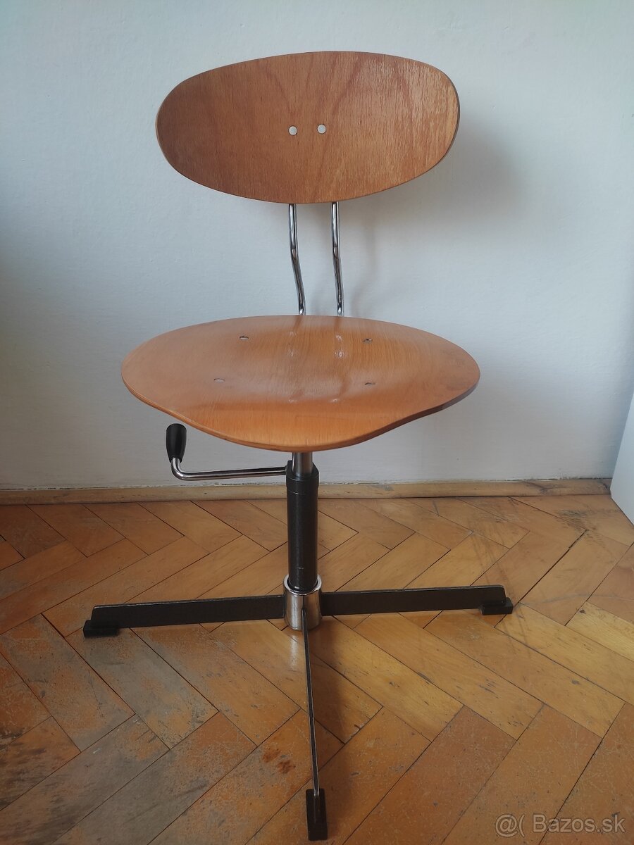 Retro otočná stolička KOVONA - 2