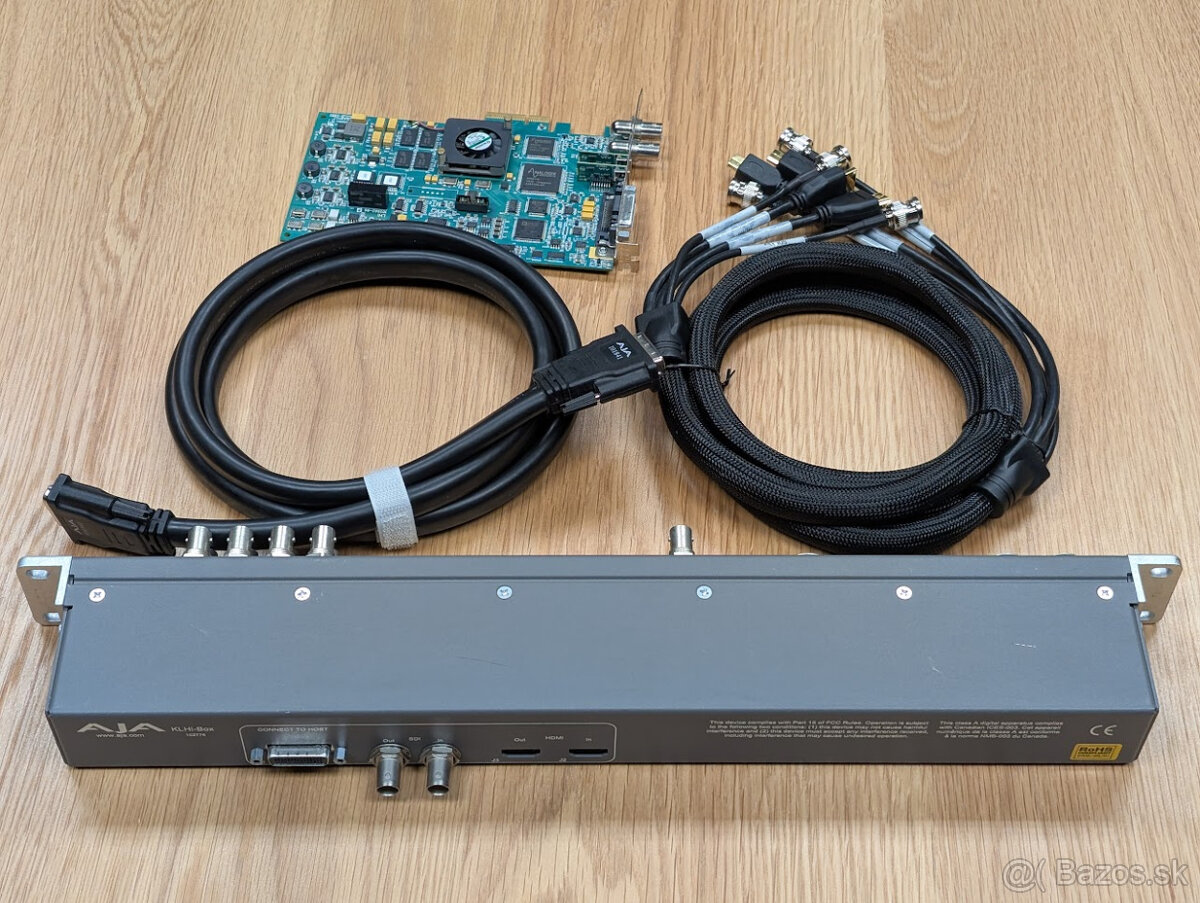 Predám AJA KONA LHi + KLHi-Box + káble – kompletný set - 2