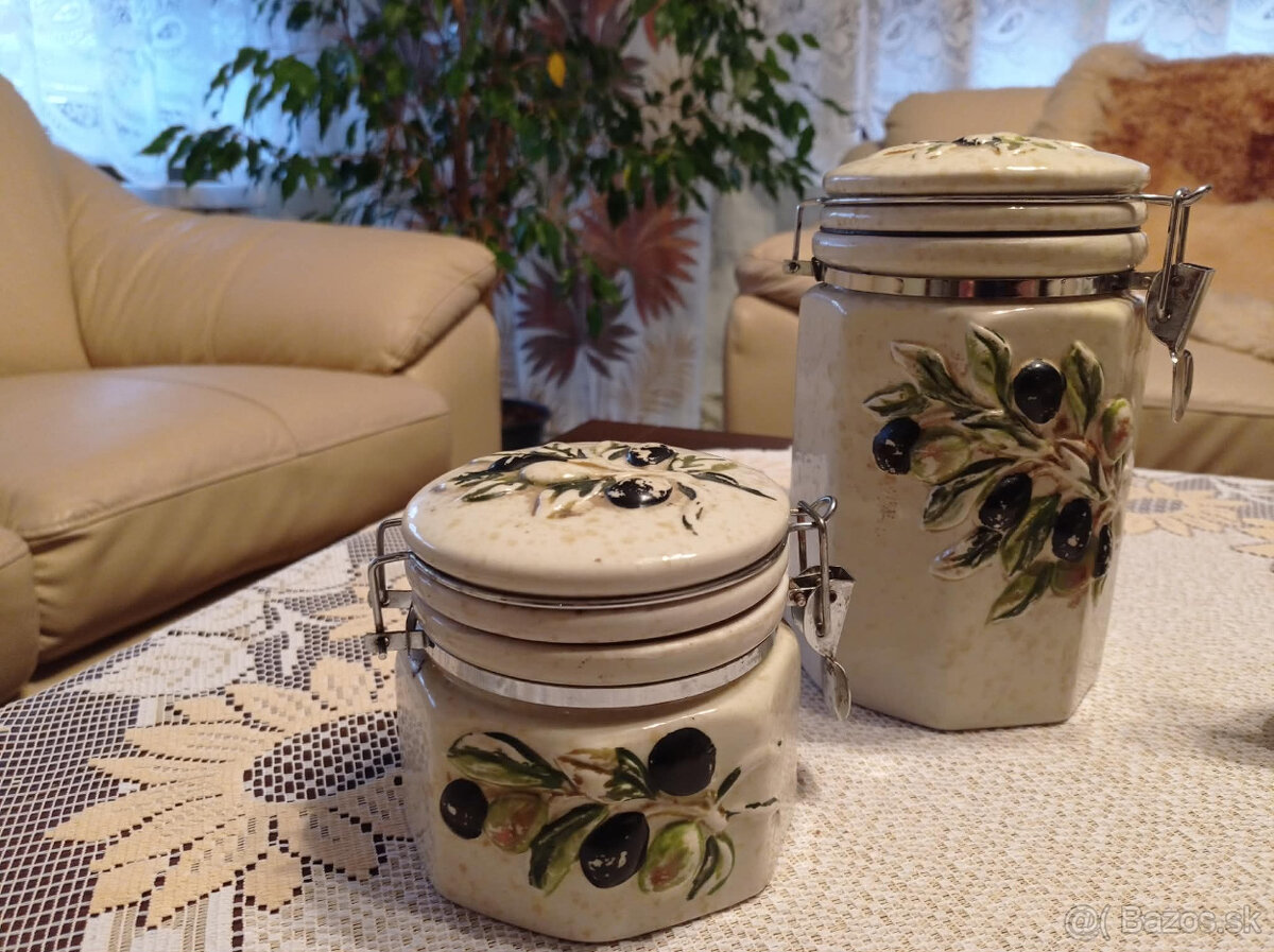 Keramické dózy - 2