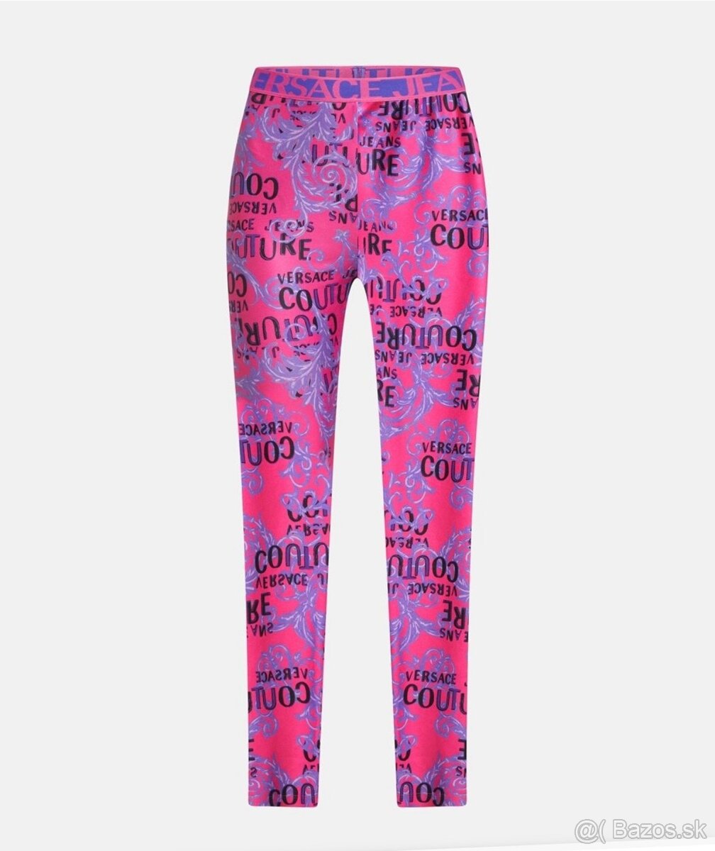 Versace Jeans Couture Patterned leggings, veľ. S - M - 2