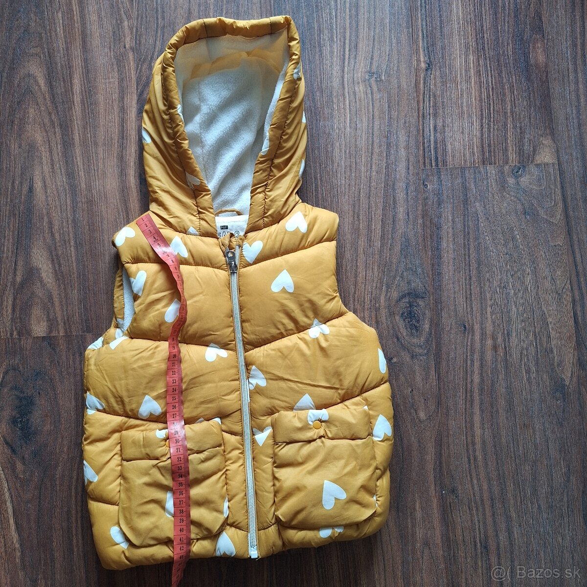 Dievčenská teplá vesta F&F, 6-7r. - 2