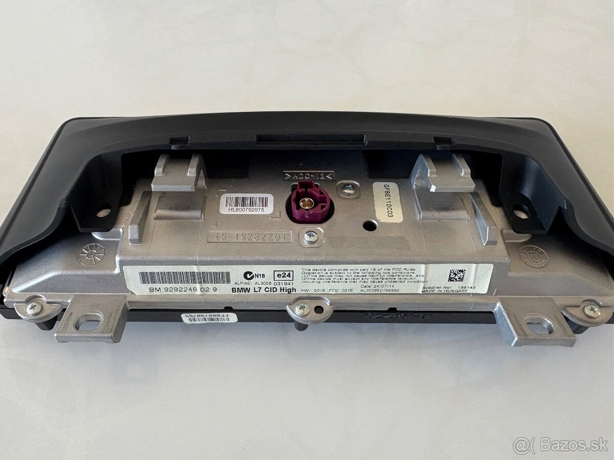 Displej / navigácia na bmw f30/31 - 2