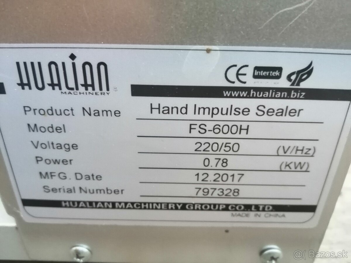 Žehlička ramenová na sáčky - 2