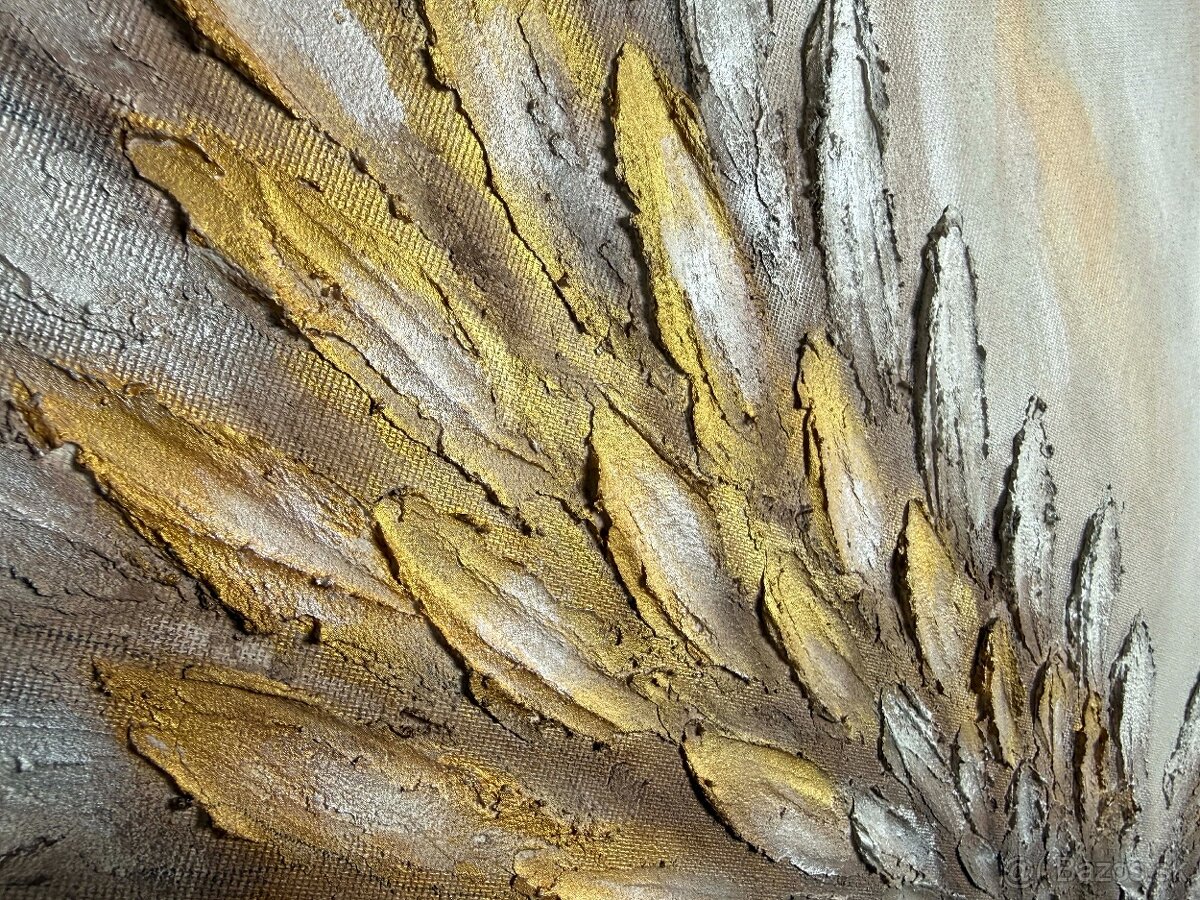 Maľba "Strážne krídla" ( 80x60 cm ) - 2