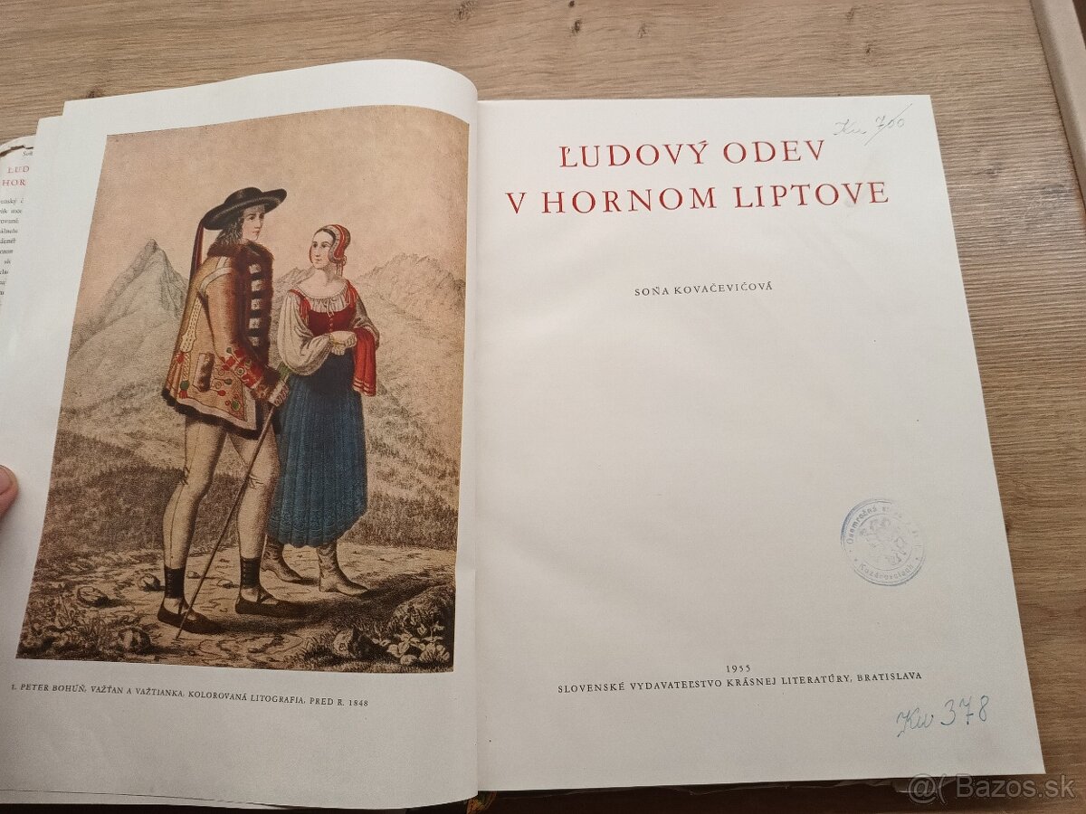 Ľudový odev v hornom Liptove 1955 - 2