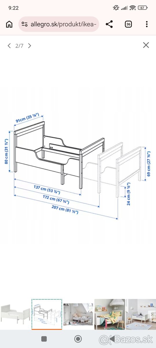 Rastúca posteľ - 2