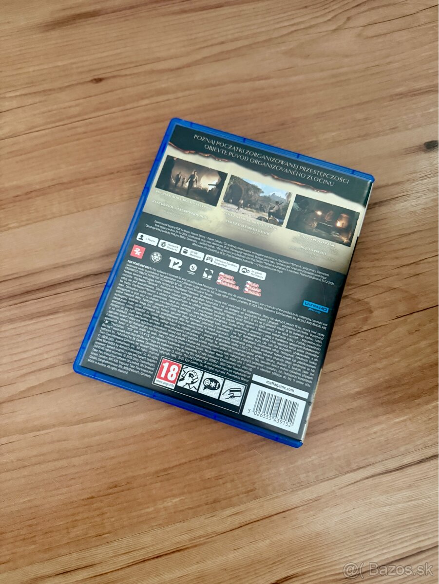 Hra na PS5 Mafia old Country - 2