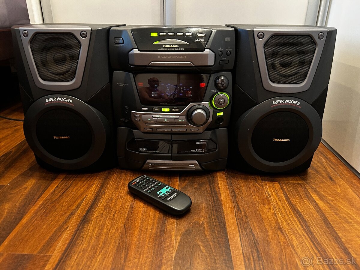 Predám hi-fi vežu PANASONIC SA-AK25 - 2