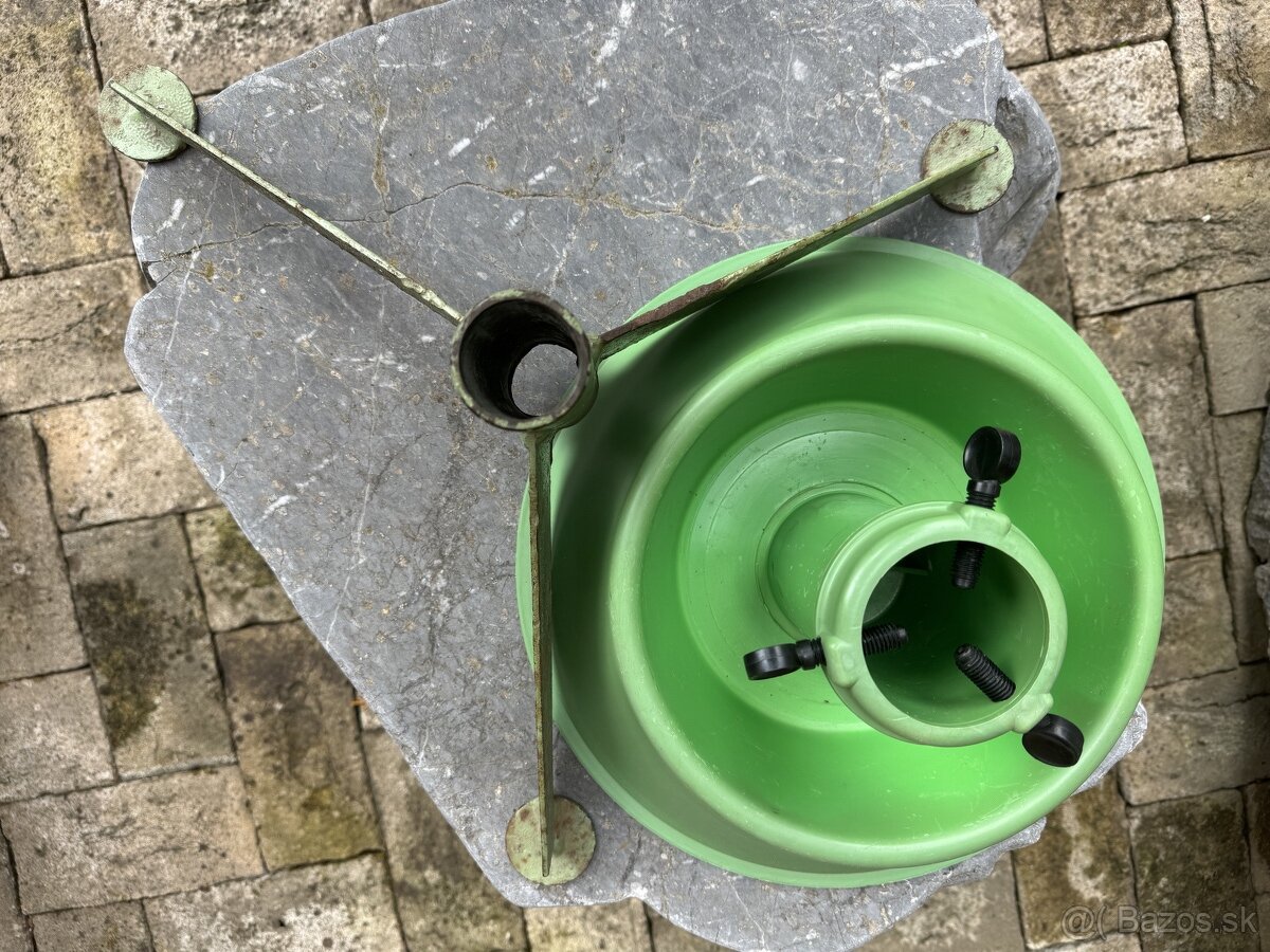 retro vianočné ozdoby, stojany na stromček - 2