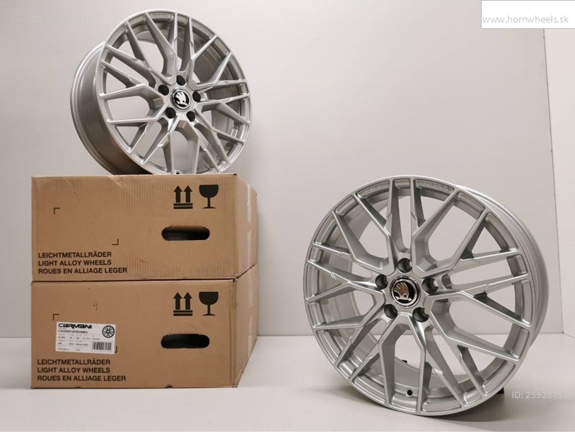 8J R18 5x112 ET39 Škoda Superb, Karoq alu disky 1235 - 2