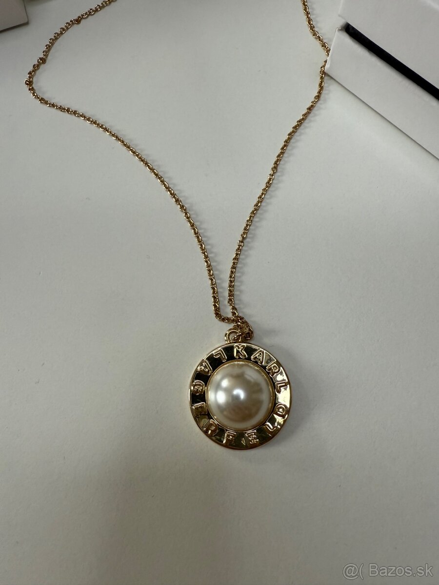 Karl lagerfeld retiazka + prsteň - 2