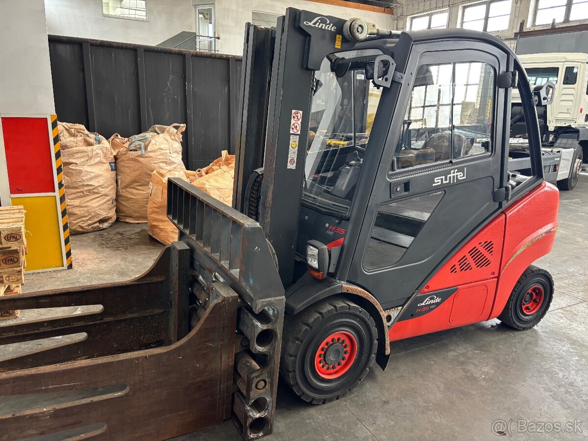 Vysokozdvizny vozik Linde H35D - 2