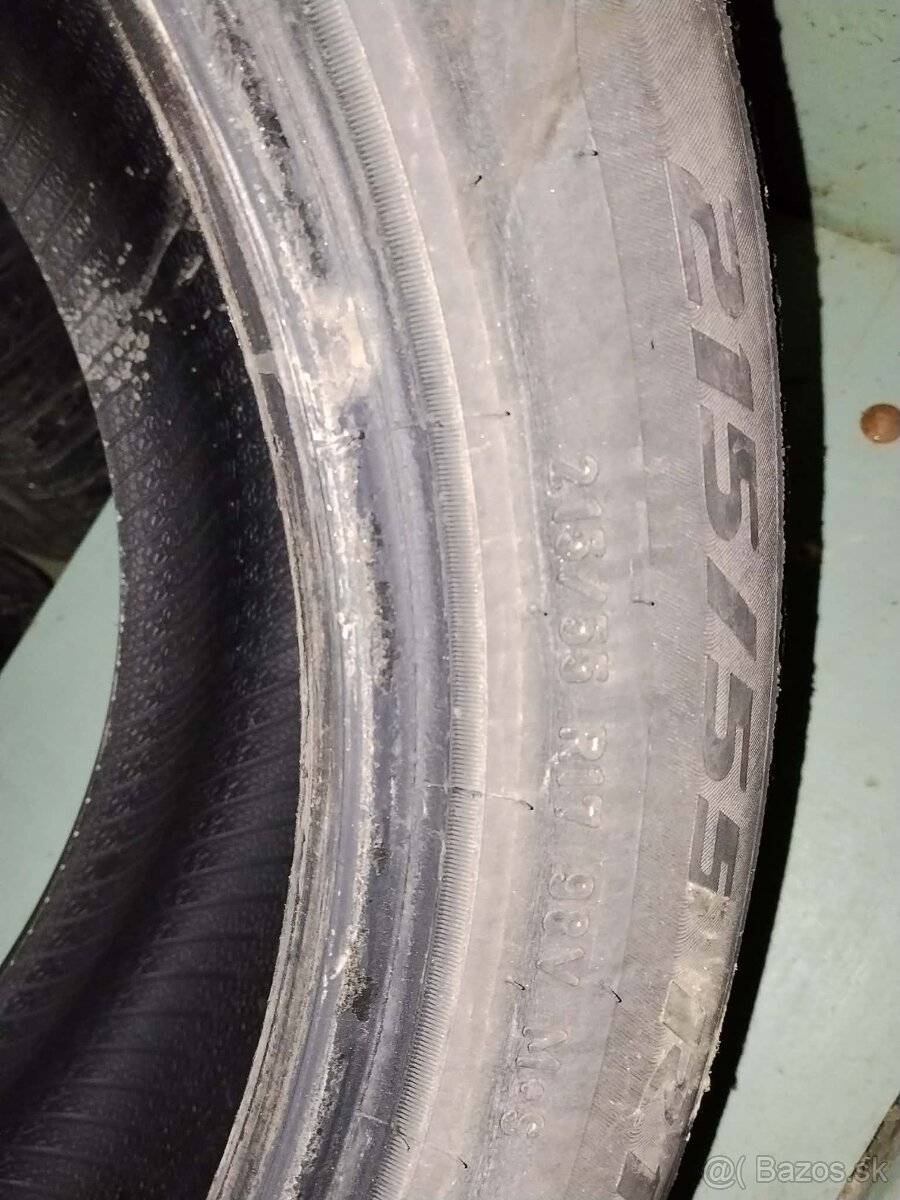 zimné pneumatiky 215/55/17 - 2
