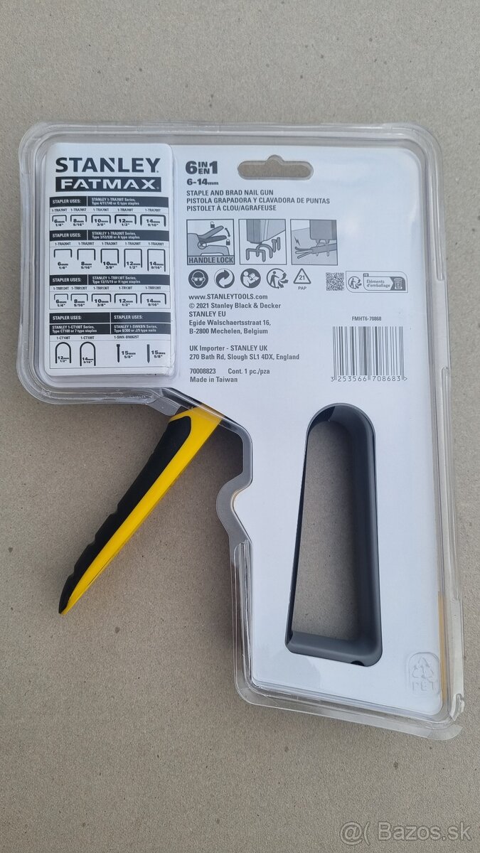 Predám nastrelovaciu pištoľ STANLEY FATMAX - 2