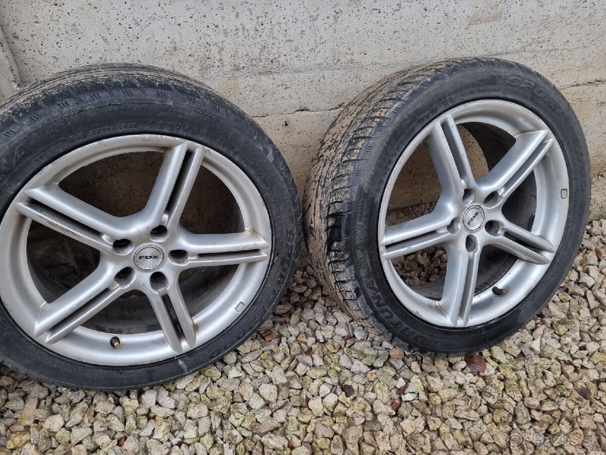 Hliníkové disky 17" na VW group - 2