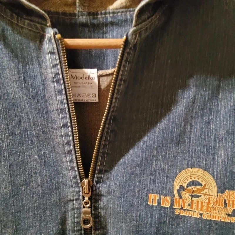 Nová riflová bunda v.146 - 2