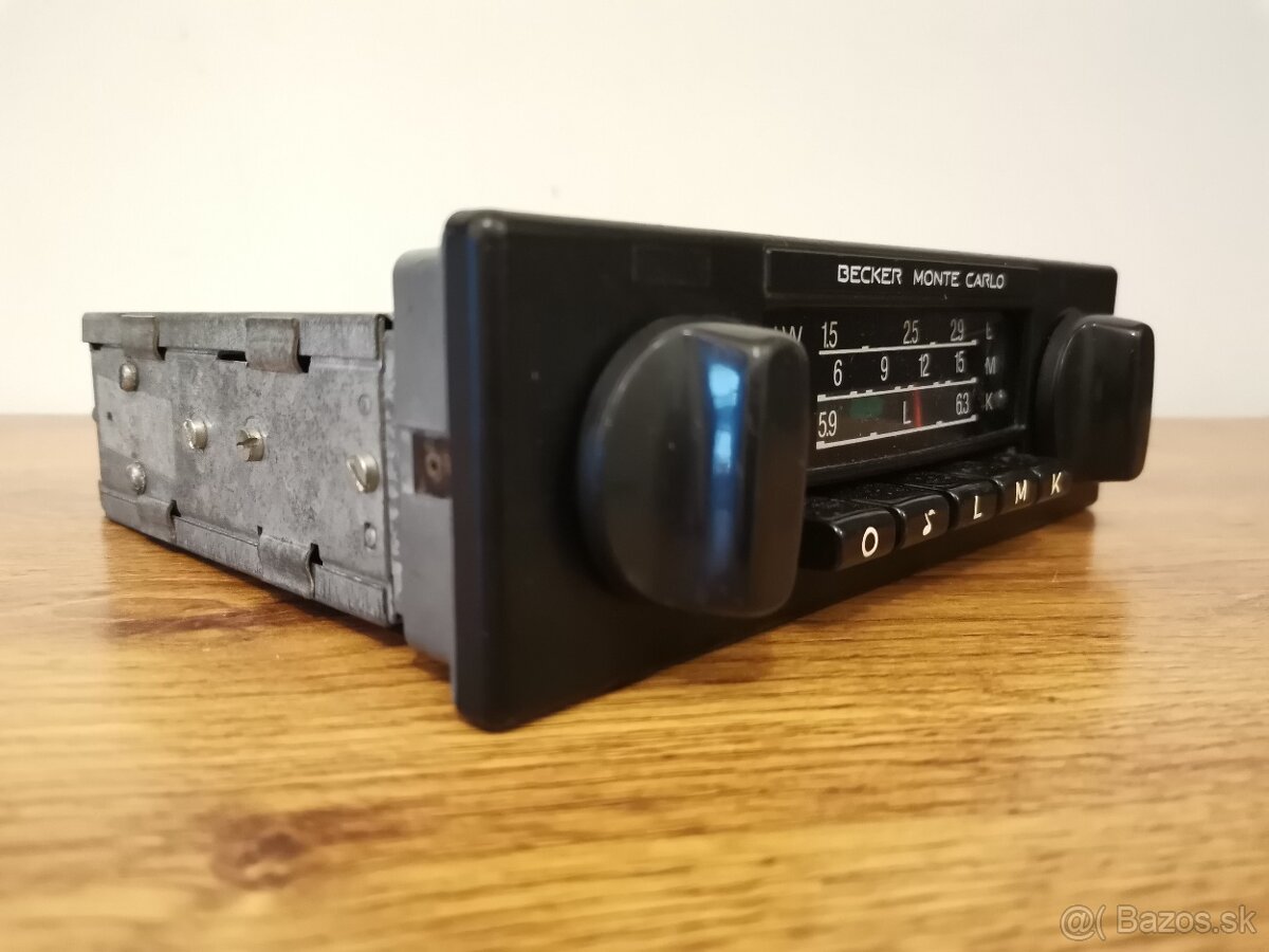 VINTAGE AUTORADIO BECKER MONTE CARLO - 2