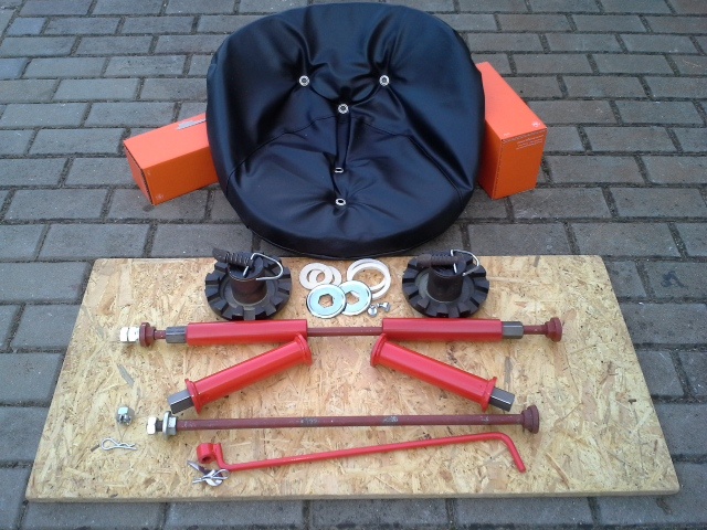 SEDÁK, polstrovanie, na traktor, teru, agzat, Zetor, vozík - 2