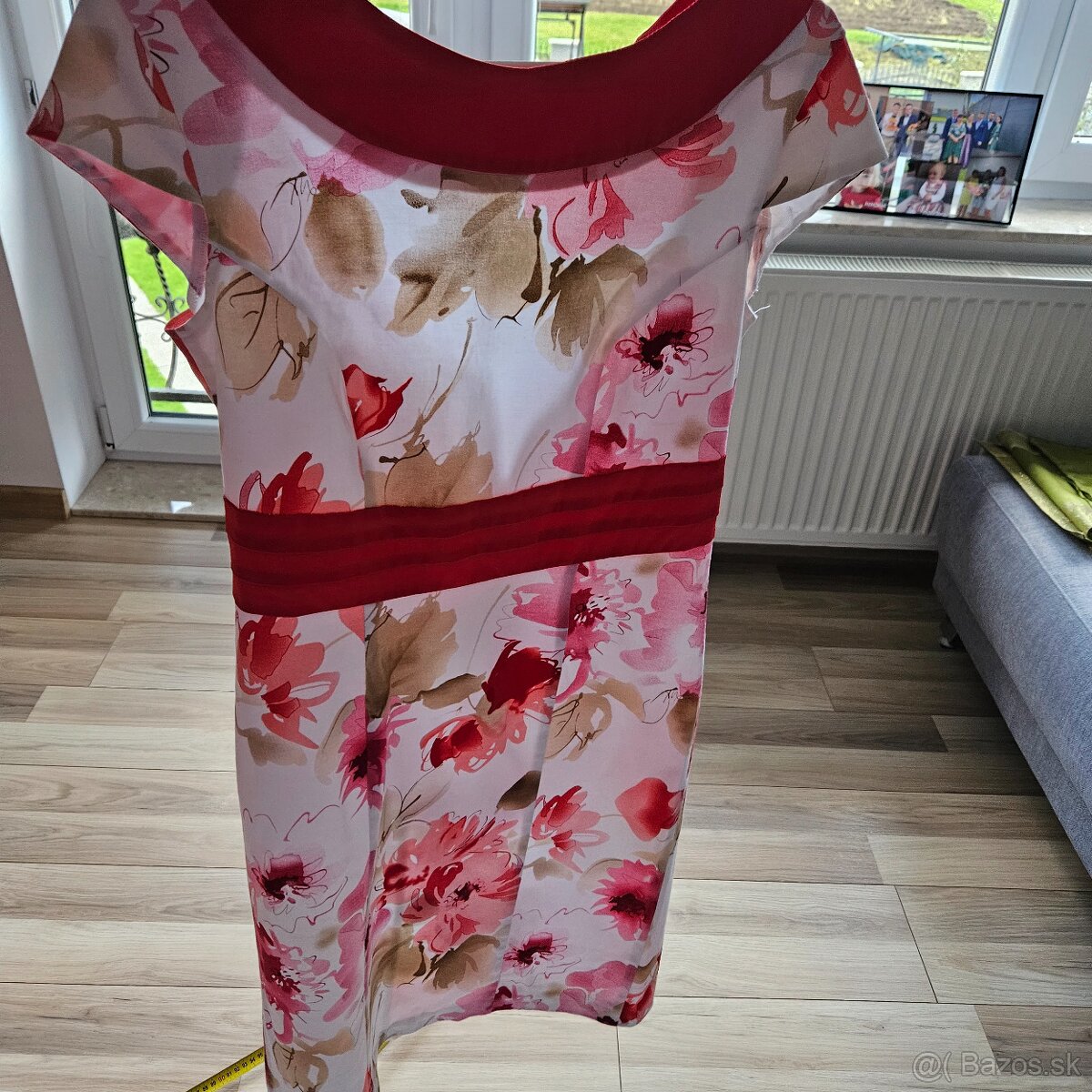 Letne kvetovane saty - 2