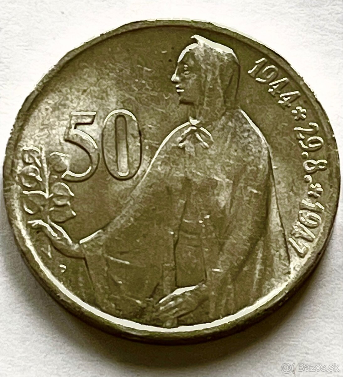 Československá Republika 1947 - 50 Kčs SNP Ag - 2