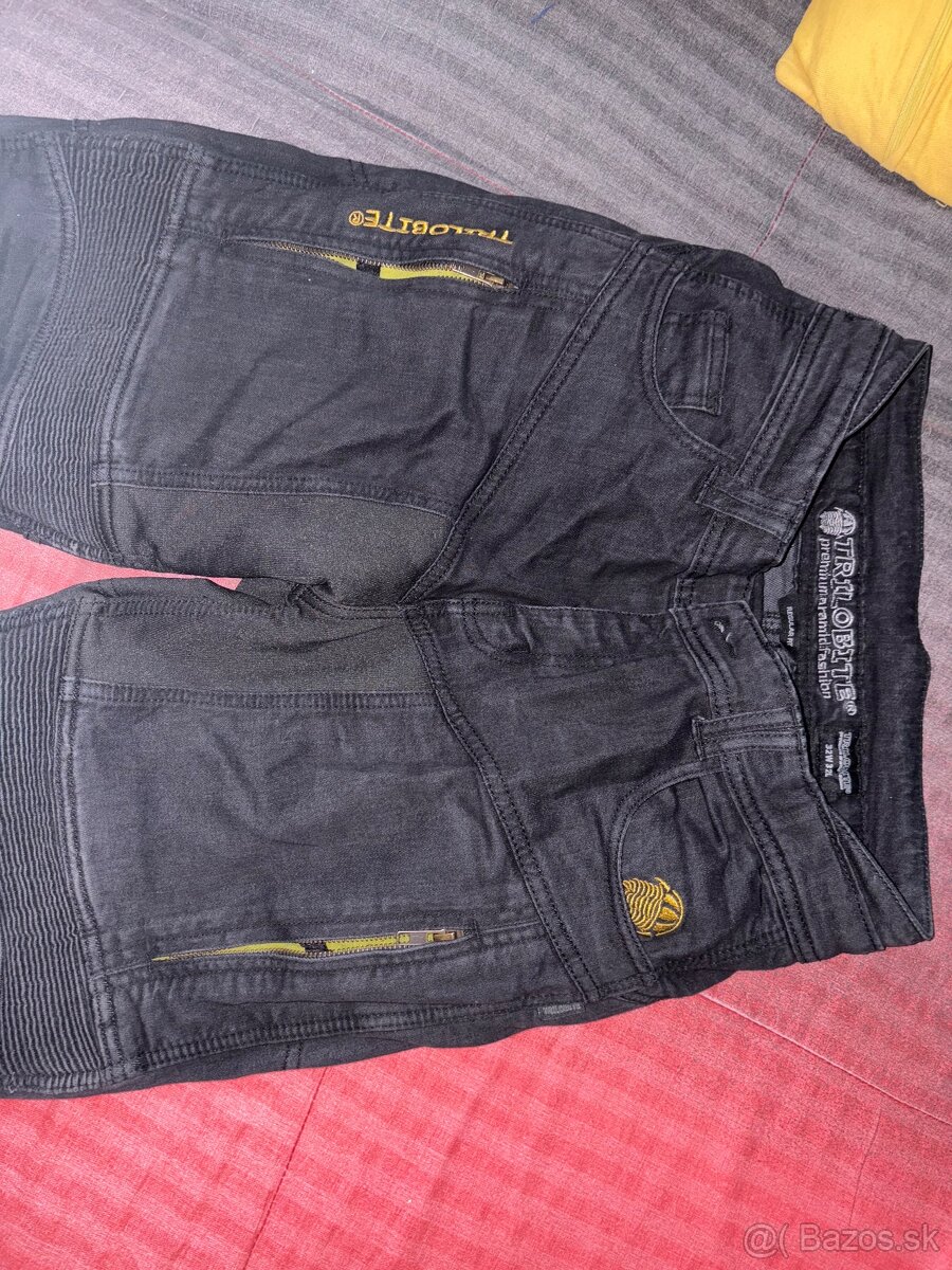 Moto rifle Trilobit - kevlarové 32W 32L - 2