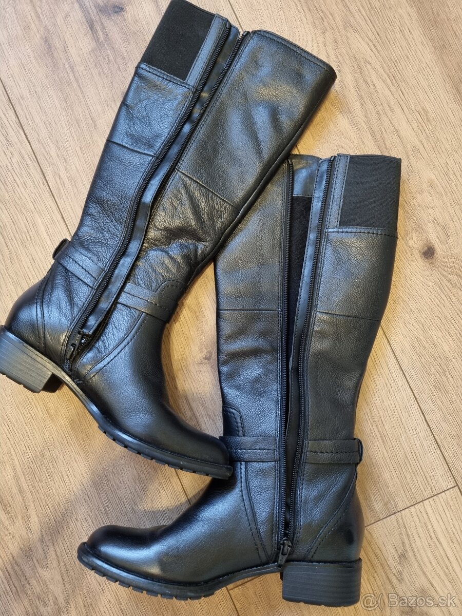 nové kožené čižmy George veľ. 36 - 2
