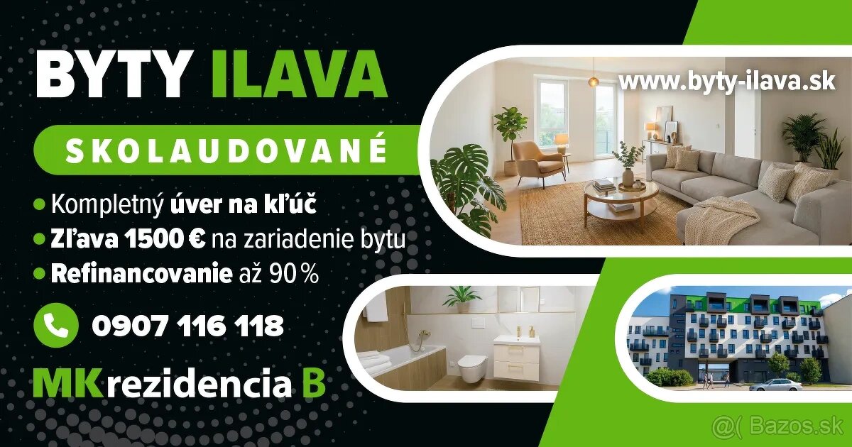 Ponúkame na predaj exkluzívny byt 2 izbový 58,23 m2 - 2