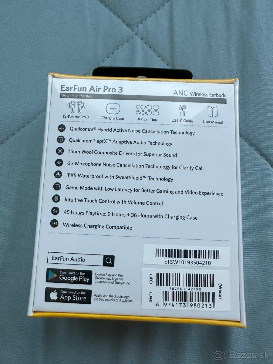 Predám bezdrôtové slúchadlá Ear Fun Air Pro 3 - 2