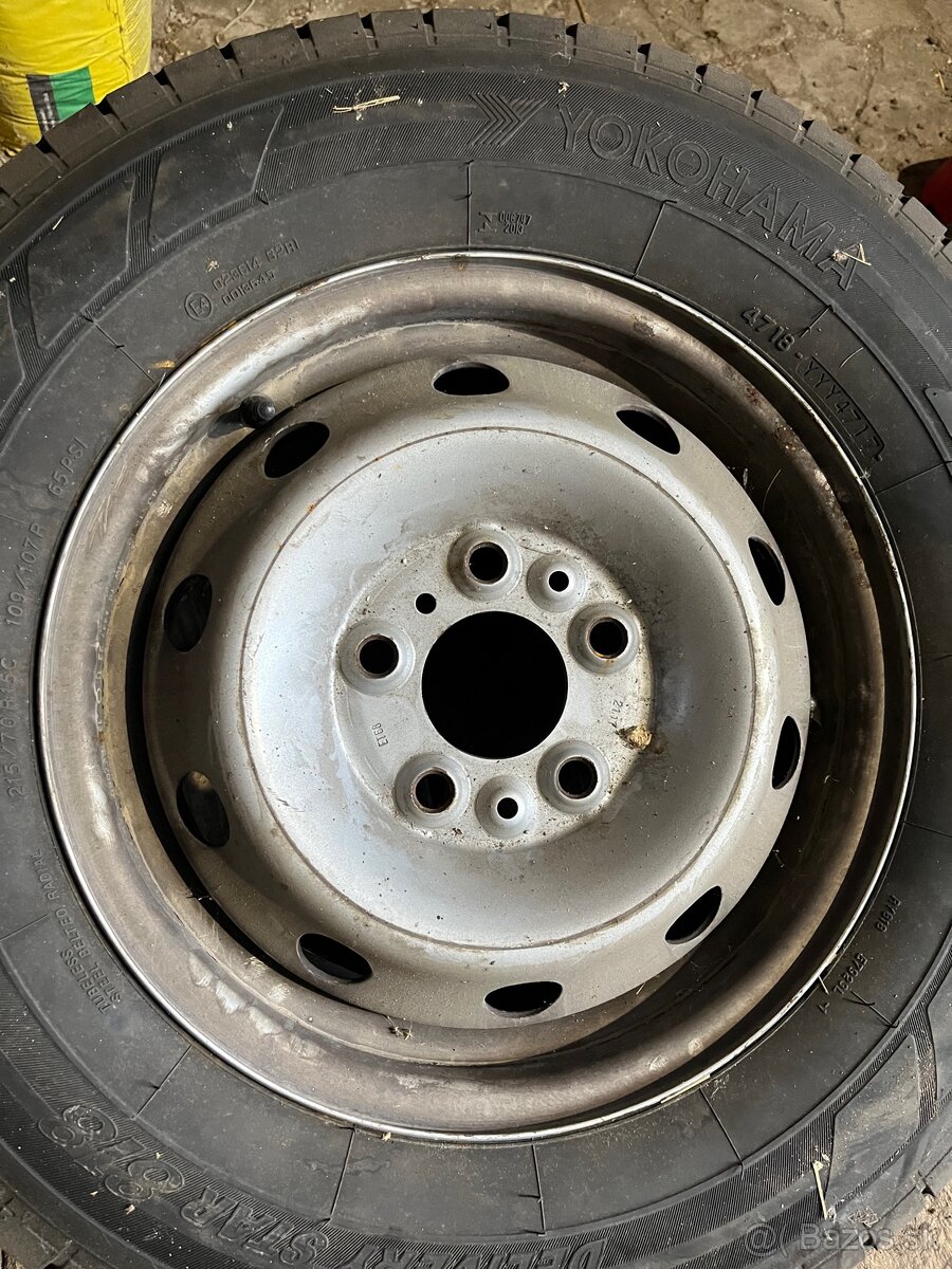 pneu. plus plechové disky - 2