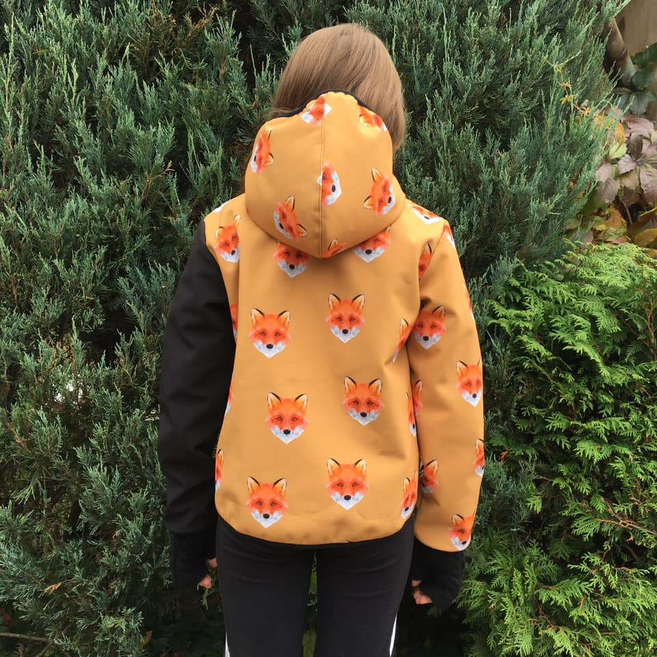 Softsheelová bunda na 11 rokov - 2