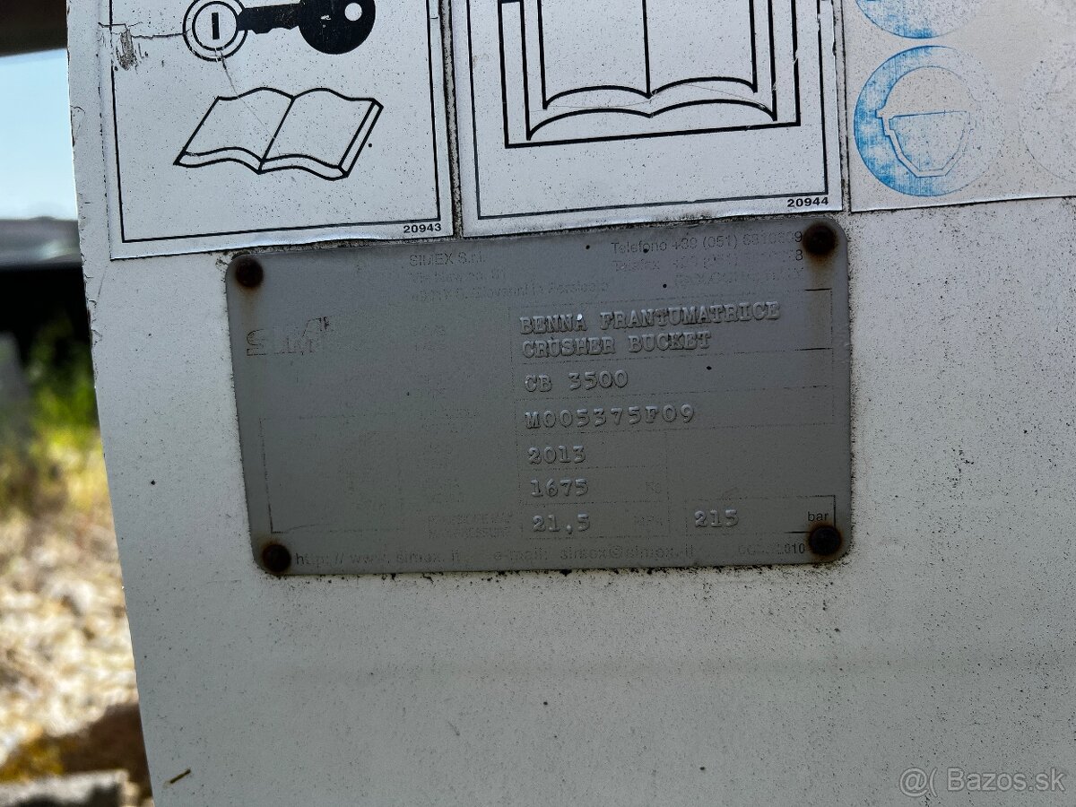 Drviaca lopata,lyzica SIMEX CB3500 - 2