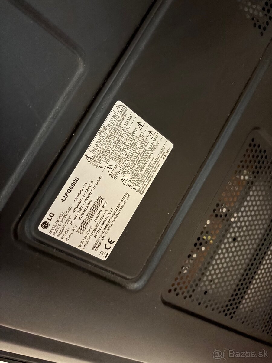 Plazmová TV LG42PQ6000 - 2