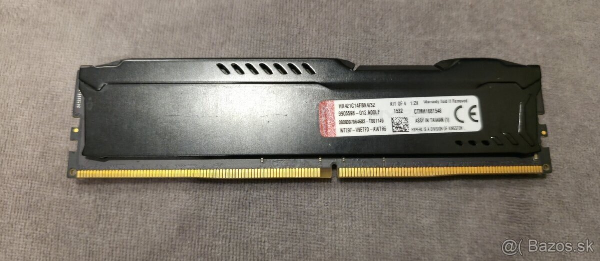 Kingston HyperX Fury 16GB DDR4 - 2