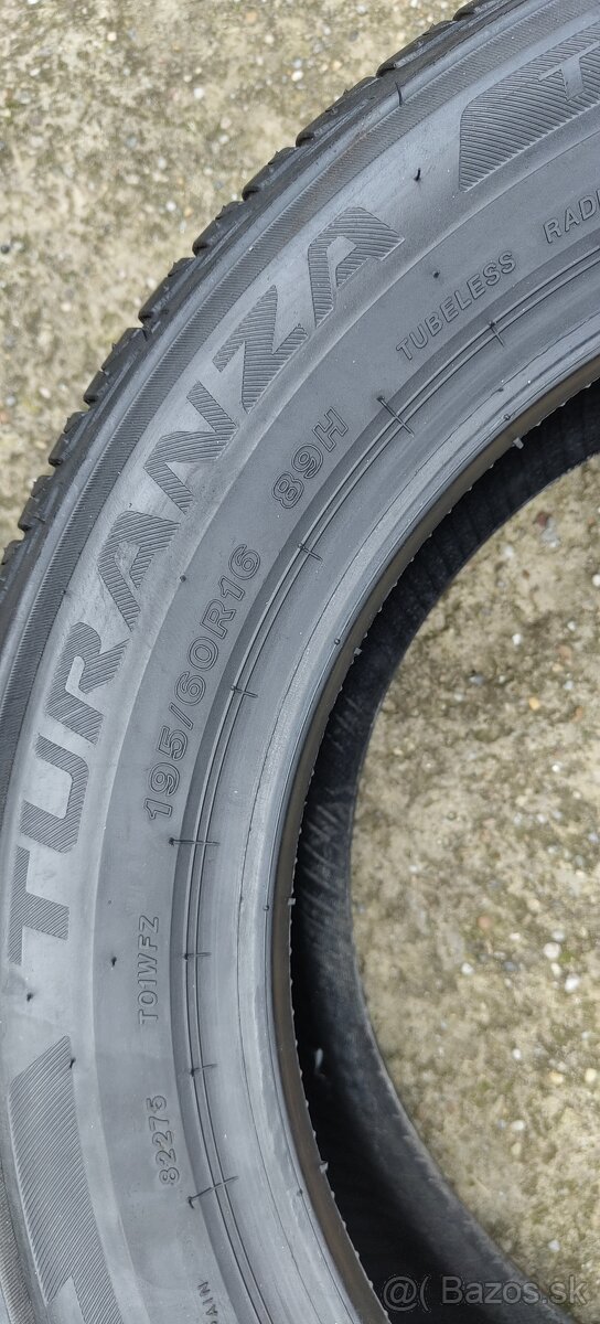 Letné Bridgestone Turanza 195/60/16 89H - 2
