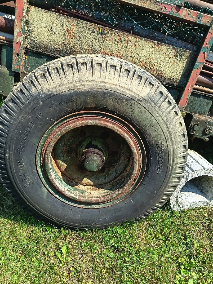 Kolesá na vlečkou 5t - 2