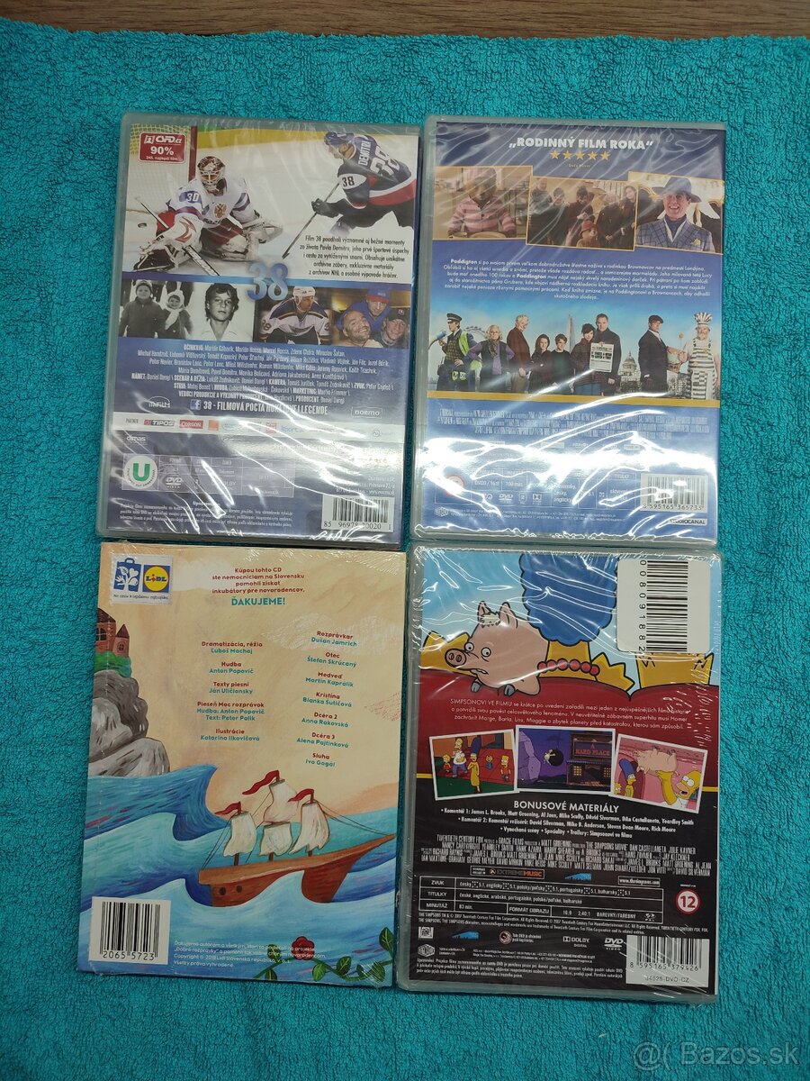 DVD zabalené filmy - 2