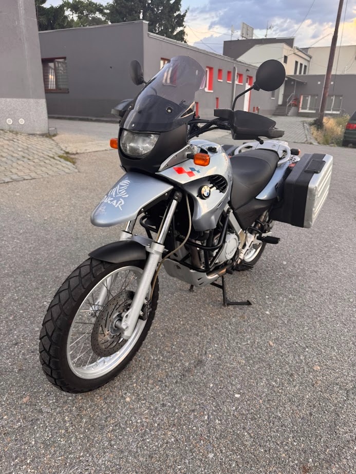 2001 BMW GS 650 F DAKAR, naj. 56500 km, po servisu