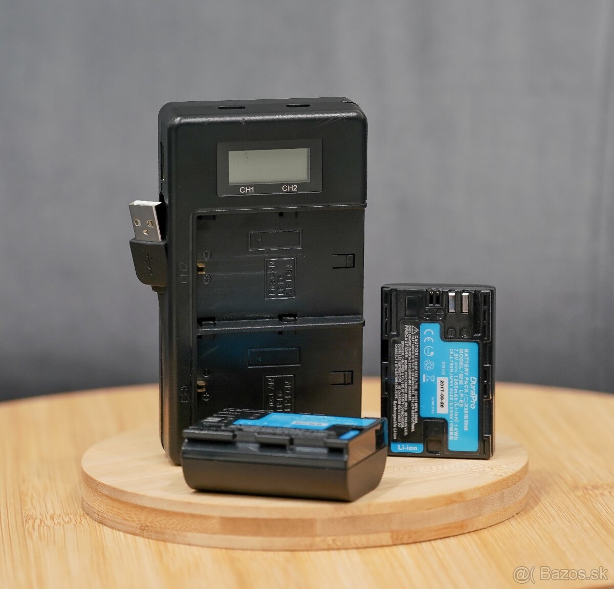 CANON LP-E6 USB Nabíjačka - 2