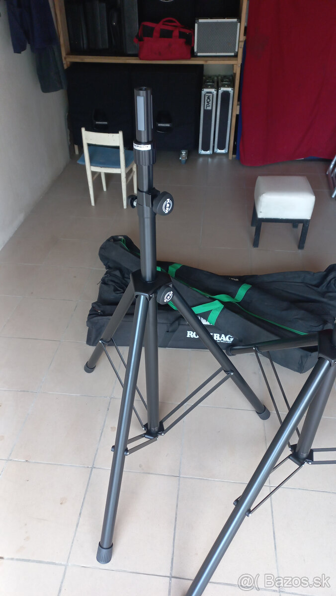 Predám stojany na reproboxy, trojnožky, K&M, najvyššia rada. - 2