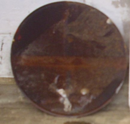 Stará smaltovaná tabulka- 50cm - 2