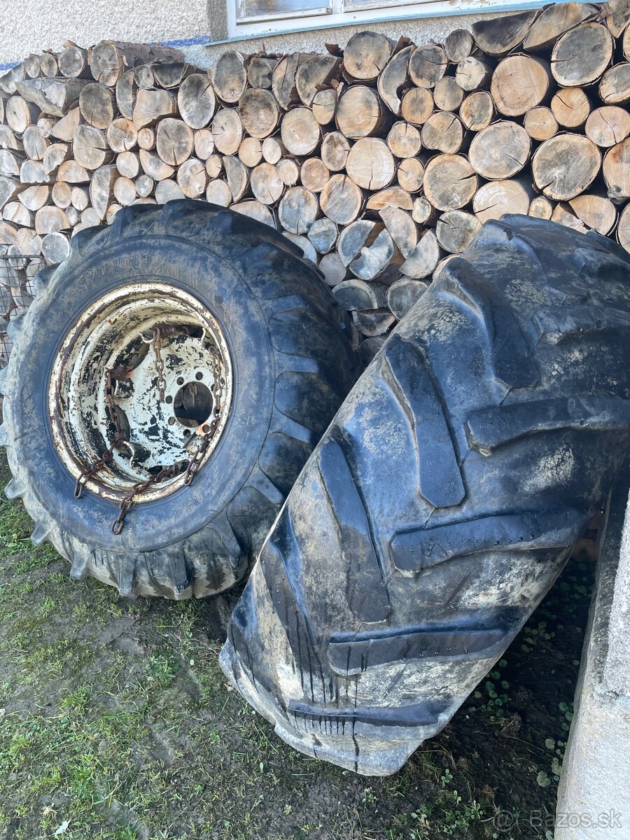 Predám kolesa a reťaze na Zetor - 2