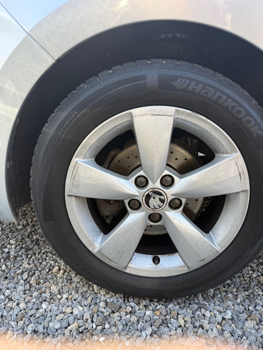 Predám kolesa s pneu 180/60/R15 - 2