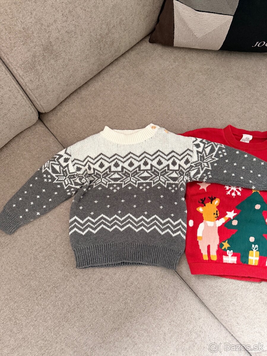 Vianočné svetríky a ponožky H&M - 2