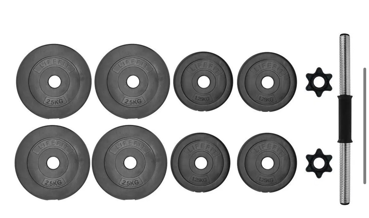 Predam cinky s kotucmi 2x 20kg - 2