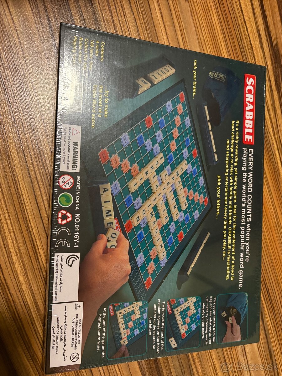 Scrabble spoločenská hra - 2