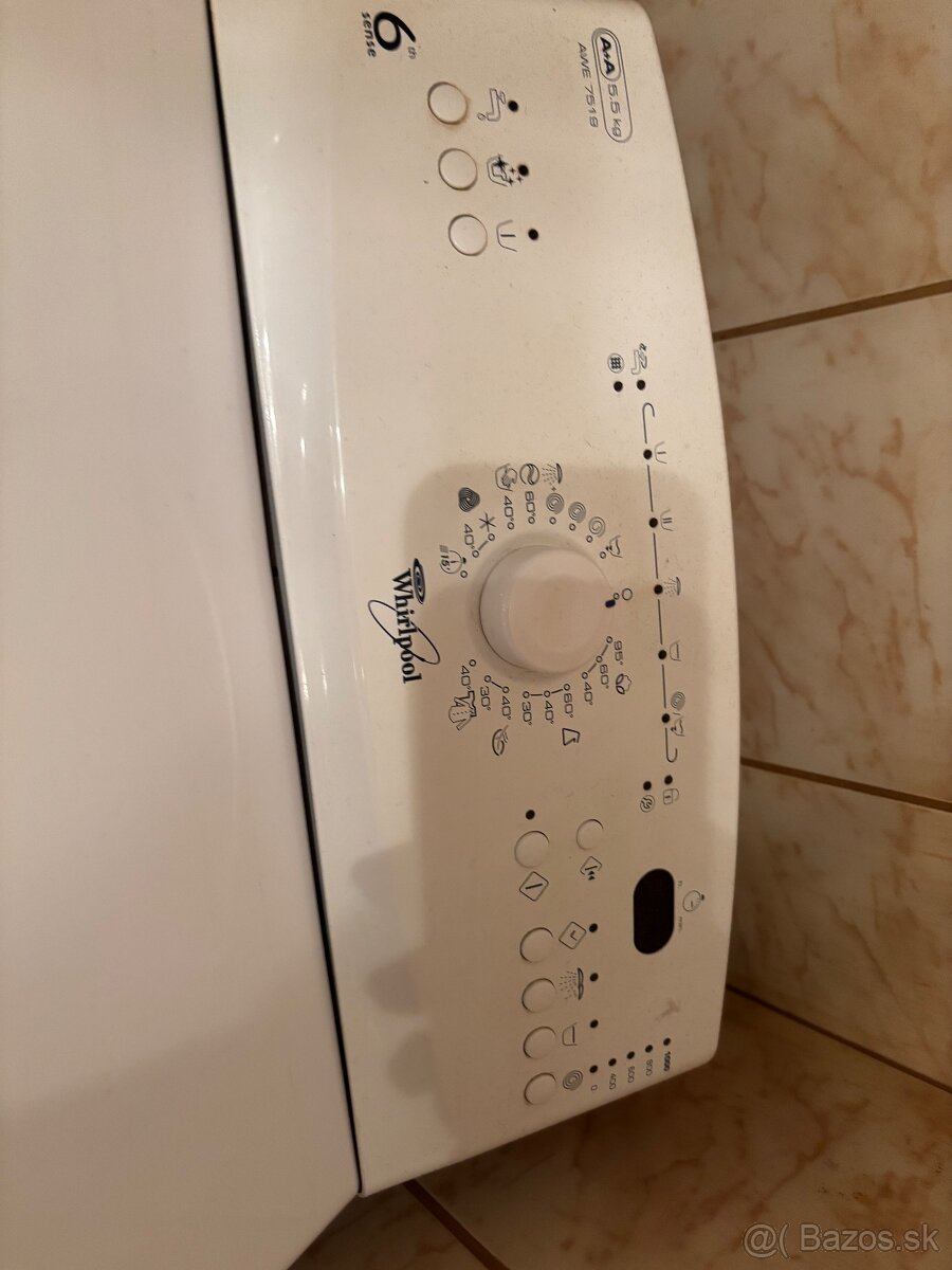 Whirlpool vrchom plnená práčka – plne funkčná - 2