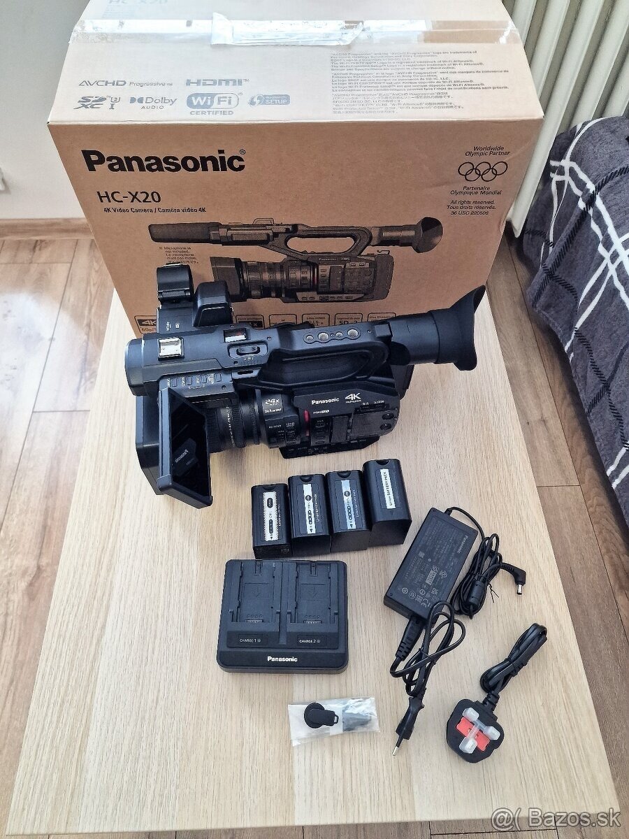 Panasonic HC-X20 kamera 4k - 2