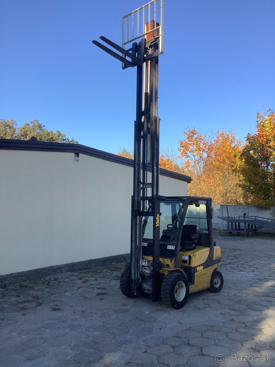Yale GLP25VX, 2.5 t, Triplex 4,95 m, LPG - 2
